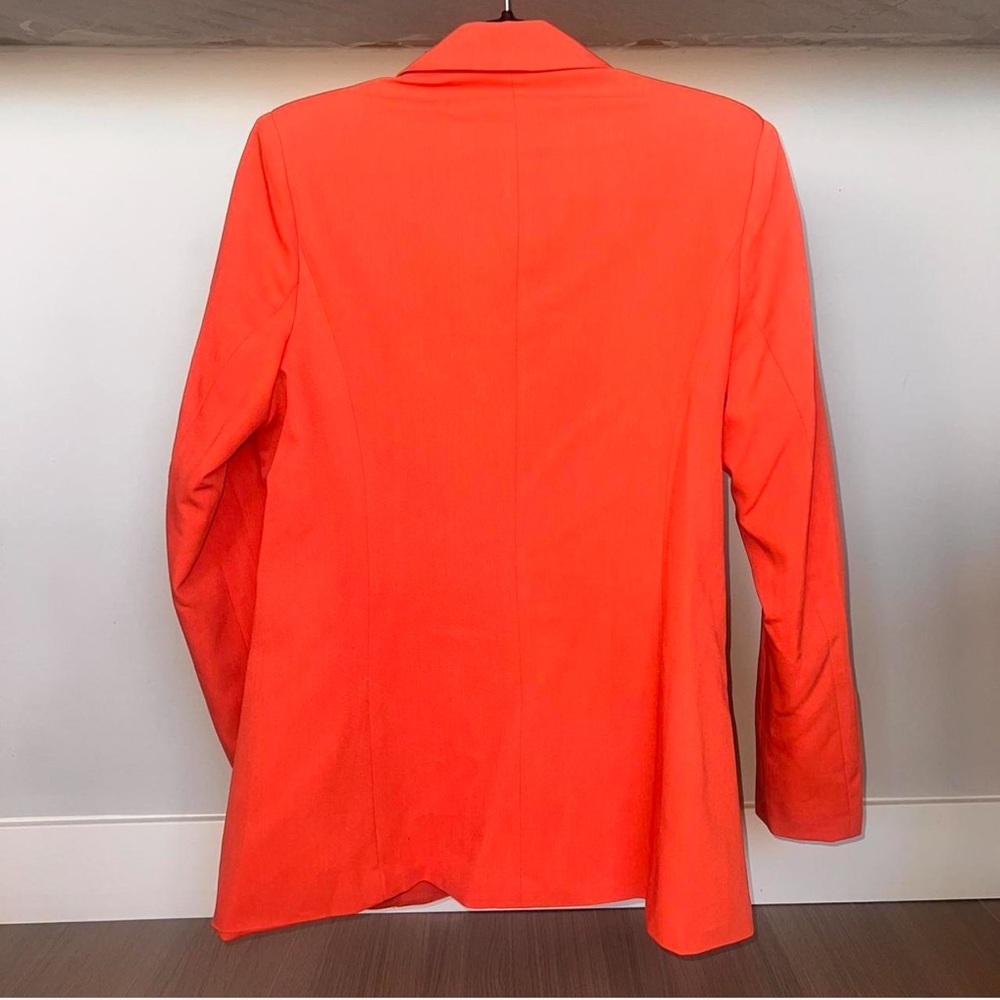 Orange Basic Lapel Blazer - image 2